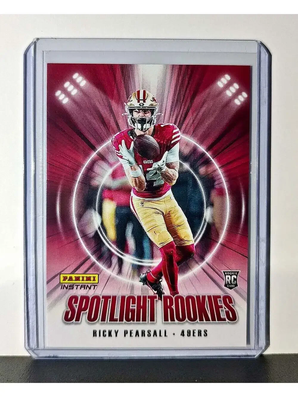 Ricky Pearsall Rookie 2024 Panini Spotlight Rookies NFL #31 49ers 1 of 1426
